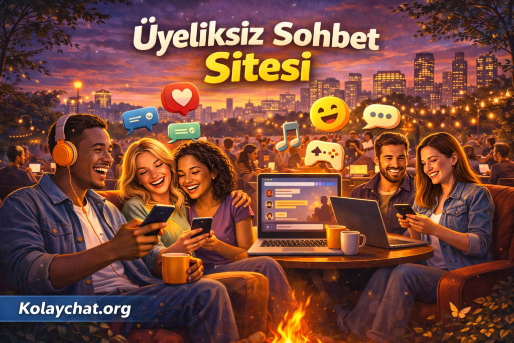 Üyeliksiz Sohbet Sitesi